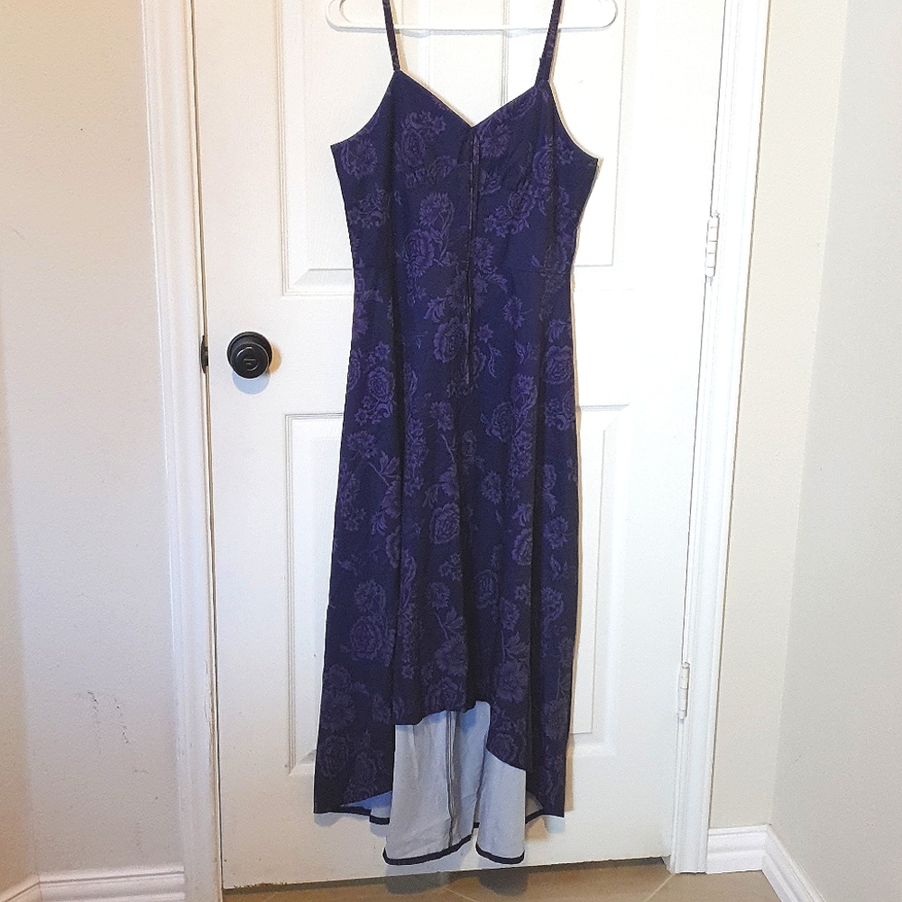 Purple Flower Dress